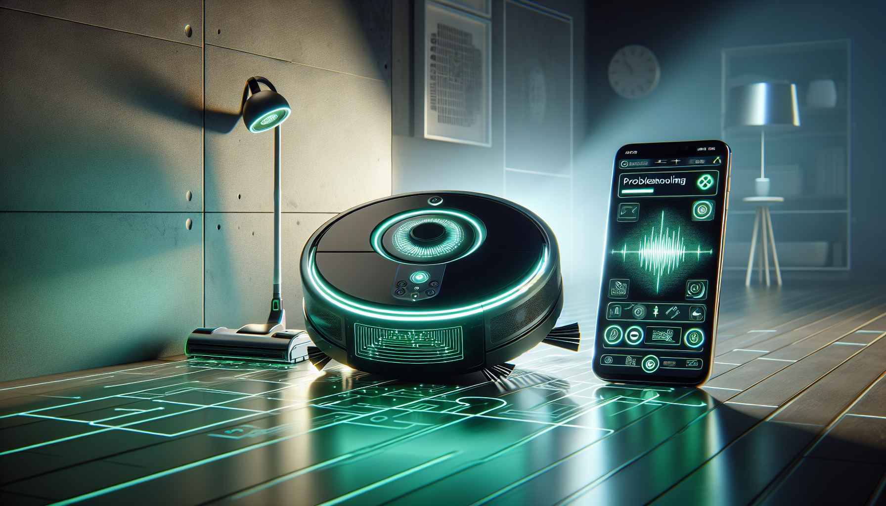 Řešení problémů s robotickými vysavači